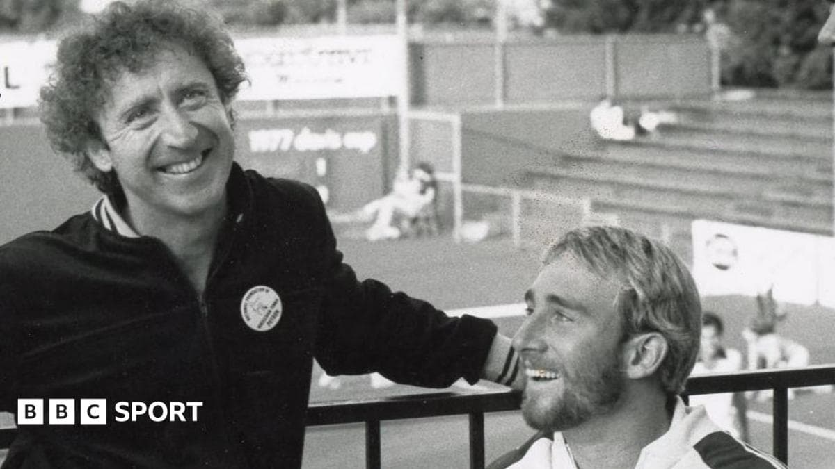 The man who invented a sport and played tennis with Willy Wonka